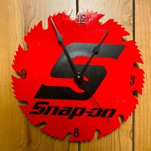Snap-on wall clock
